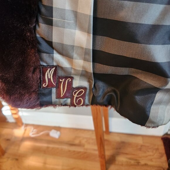 Luxurious Faux Fur Brown Short Coat Sz M - Picture 12 of 14